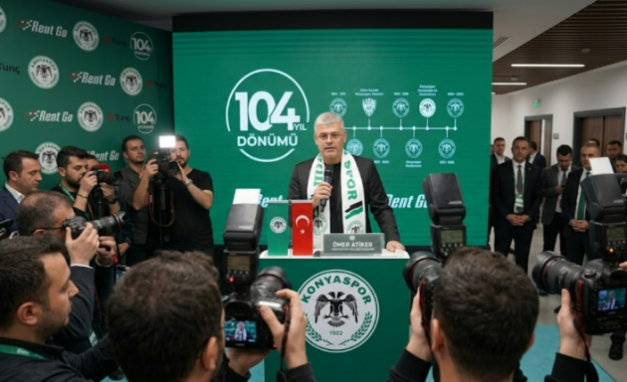 Konyaspor 104 Yaşında! Başkan Ömer Atiker’den Tarihi Mesaj