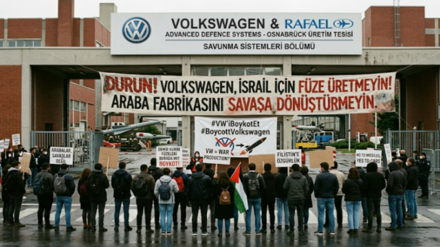 Volkswagen’den Skandal Karar: Otomobil Fabrikası İsrail İçin Ölüm Makinesi Üretecek