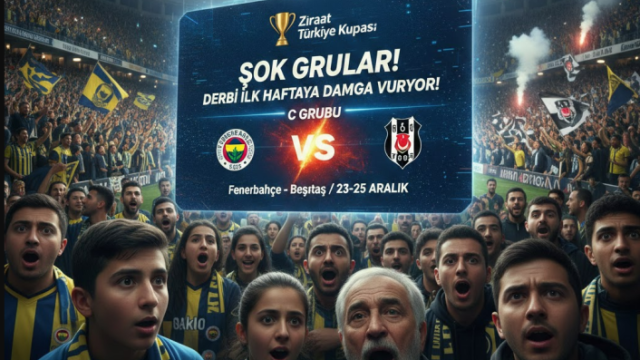 Ziraat Türkiye Kupası’nda "Şok" Gruplar! Derbi Ateşi İlk Haftadan Yükseliyor