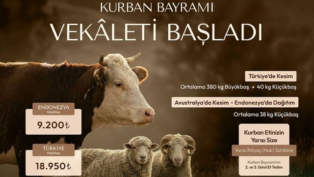 DUHA Kurban 1447 Vekâlet Başvuruları Başladı: Güven ve Şeffaflıkla Paylaşım Zamanı