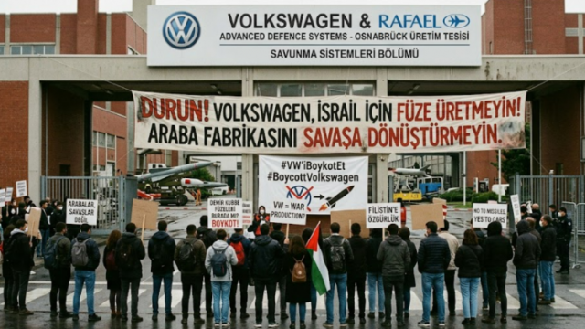 Volkswagen’den Skandal Karar: Otomobil Fabrikası İsrail İçin Ölüm Makinesi Üretecek