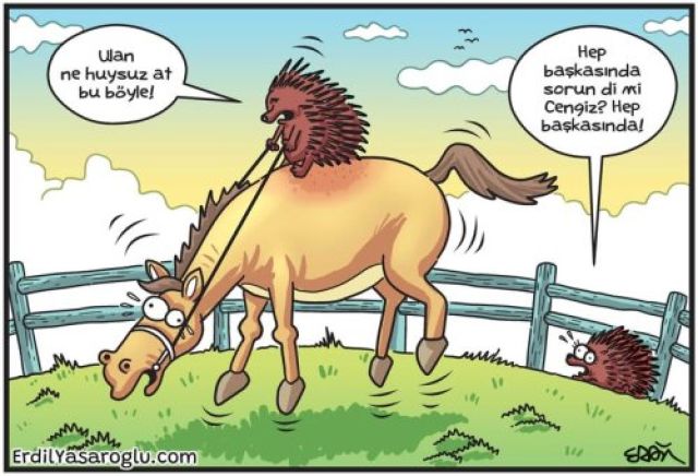 Sorun hep başkasında