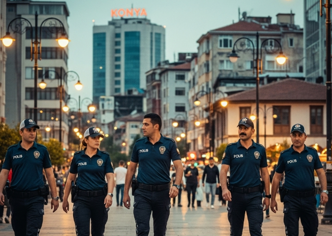 Konya'da Asayiş ve Güvenlik Durumu: Son Gelişmeler ve Tedbirler